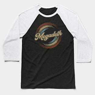Megadeth Circular Fade Baseball T-Shirt
